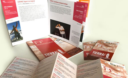 Leaflet, poster and brochure - concept and design