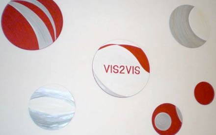 Vis2Vis - Conception, creation and production of hand-painted panels for furniture of the office