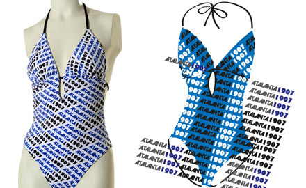 Women's swimwear by Italiandipity for Atalanta BC