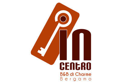 In Centro B&B - Logotype for a bad and breakfast in Bergamo centre