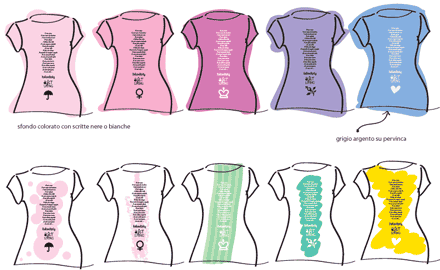 The art of living T-shirt - colour variants 